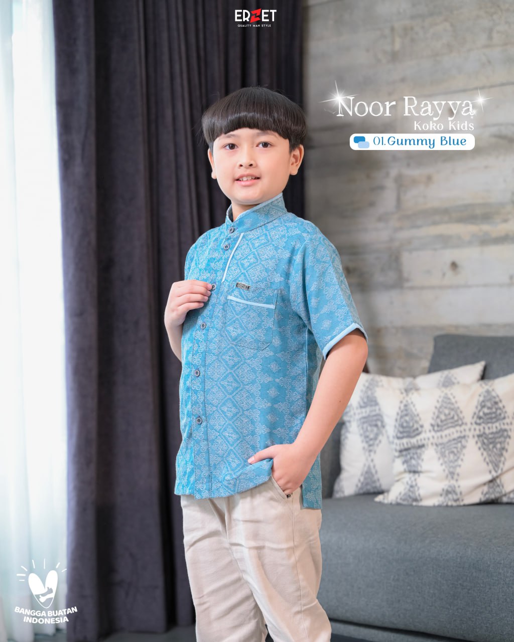 Attin - NOOR RAYYA 01 GUMMY BLUE thumb 6