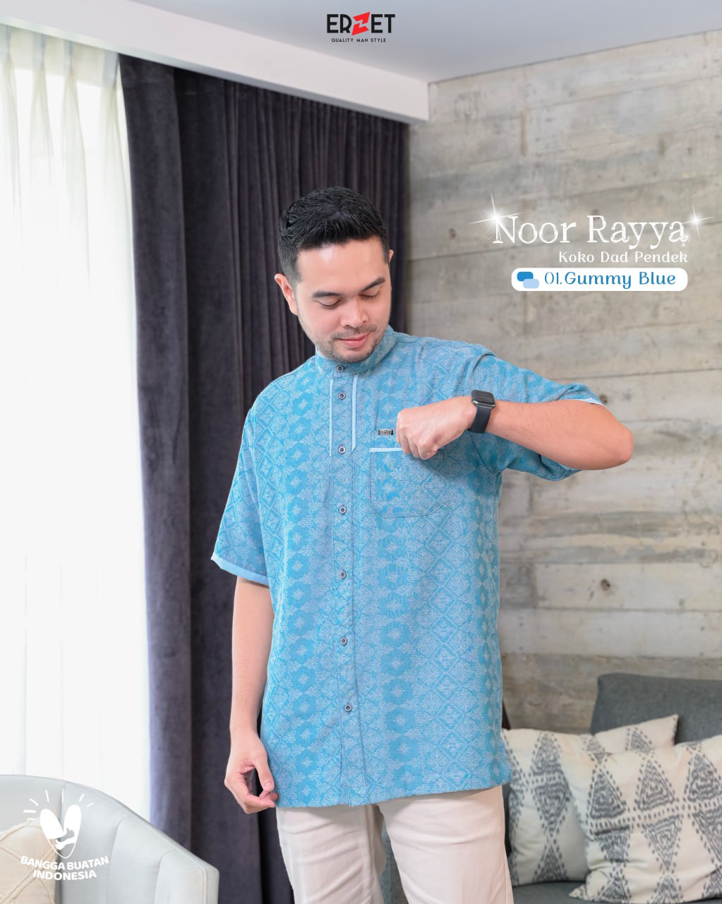 Attin - NOOR RAYYA 01 GUMMY BLUE thumb 4