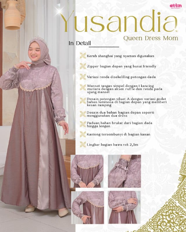Attin - YUSANDIA 03 ELEGANCE MAUVE thumb 9