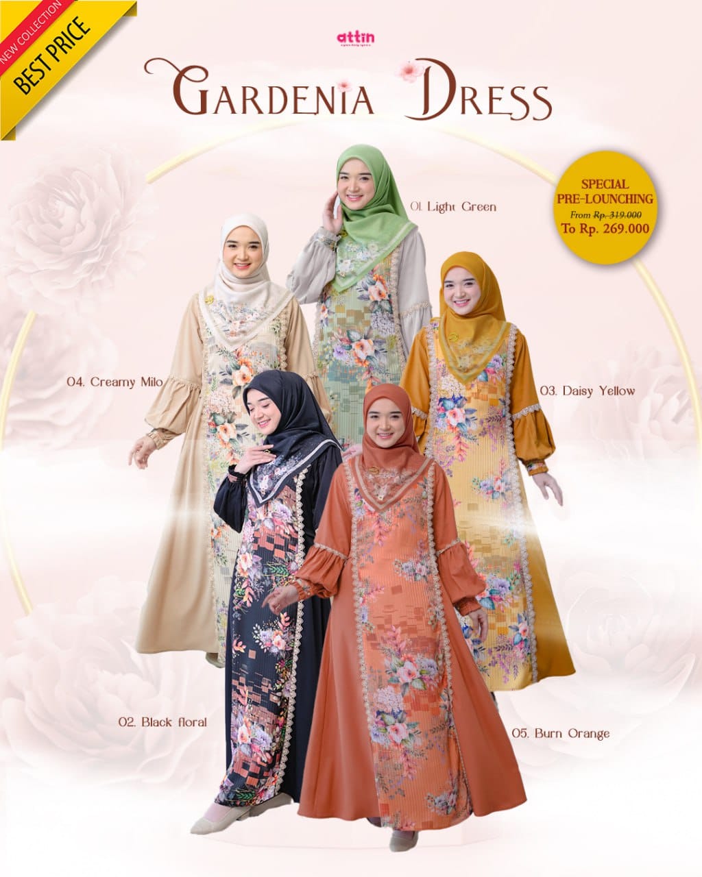Attin - Gardenia Dress thumb 2