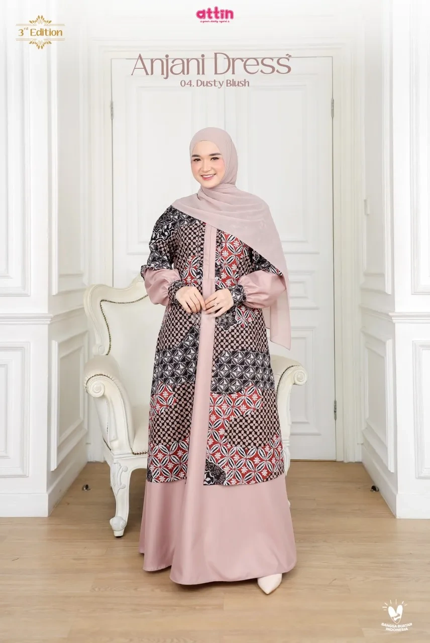 ARJUNA ANJANI 04 DUSTY BLUSH thumb 6