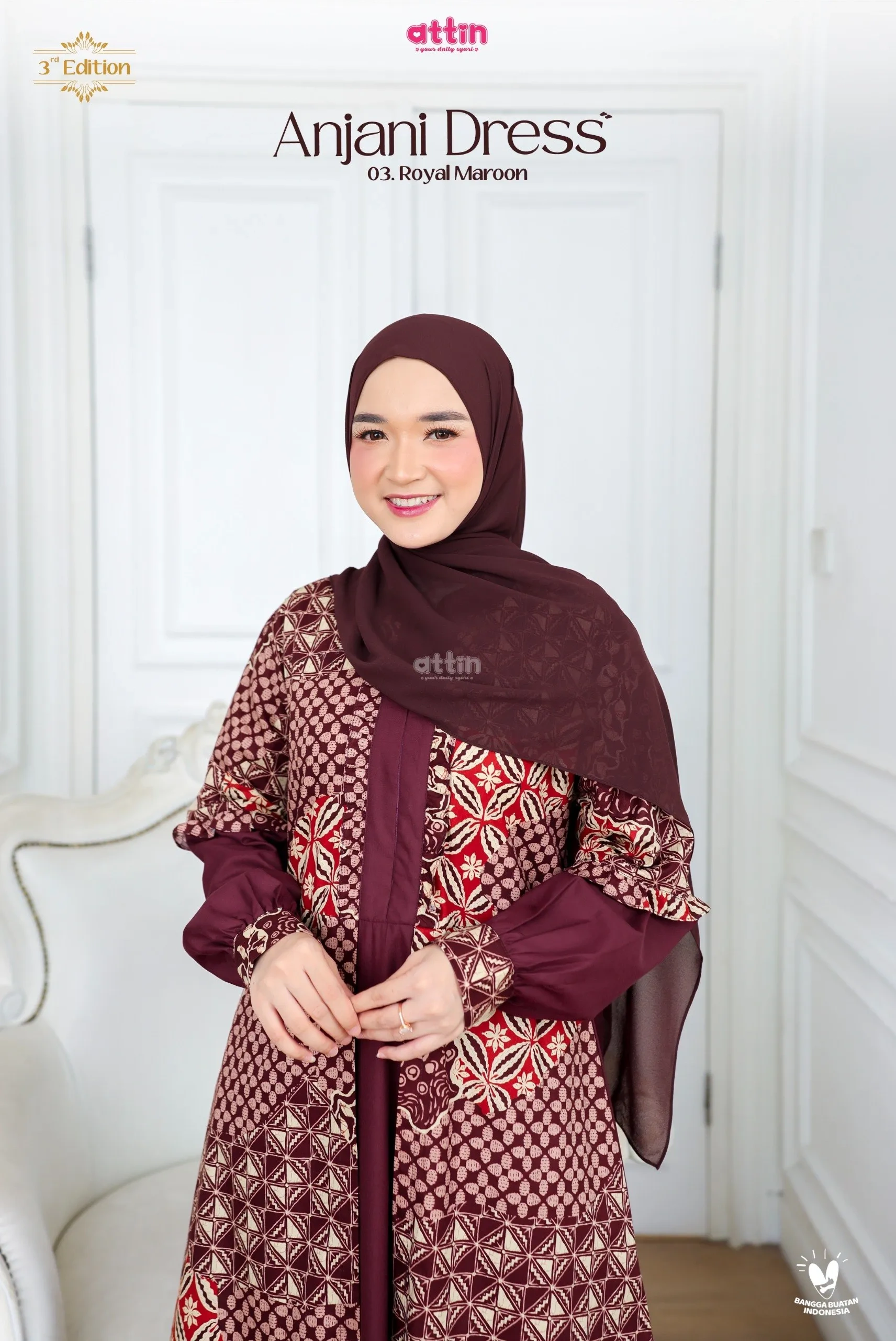 ARJUNA ANJANI 03 ROYAL BURGUNDY thumb 43
