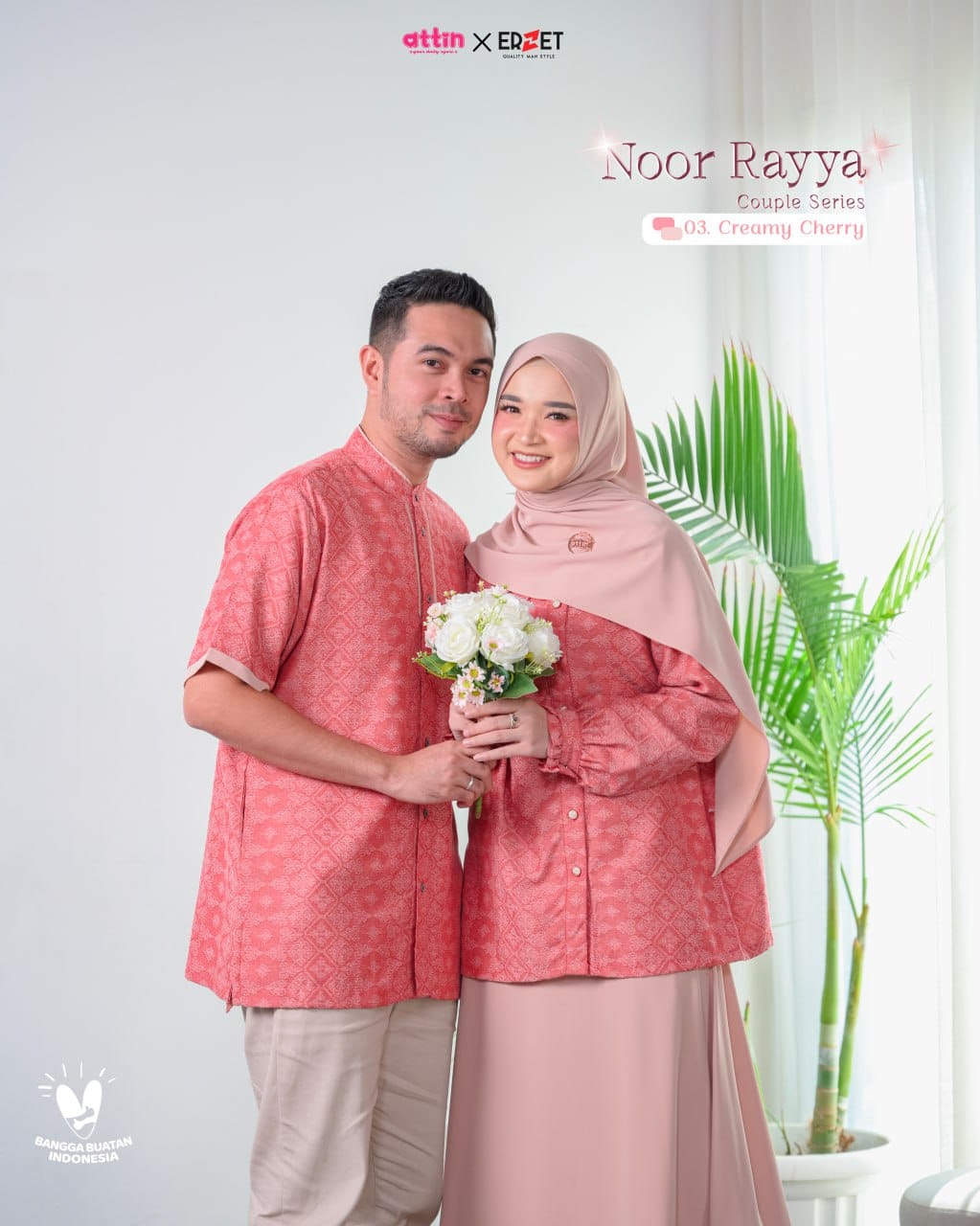 Attin - NOOR RAYYA 03 CREAMY CHERRY