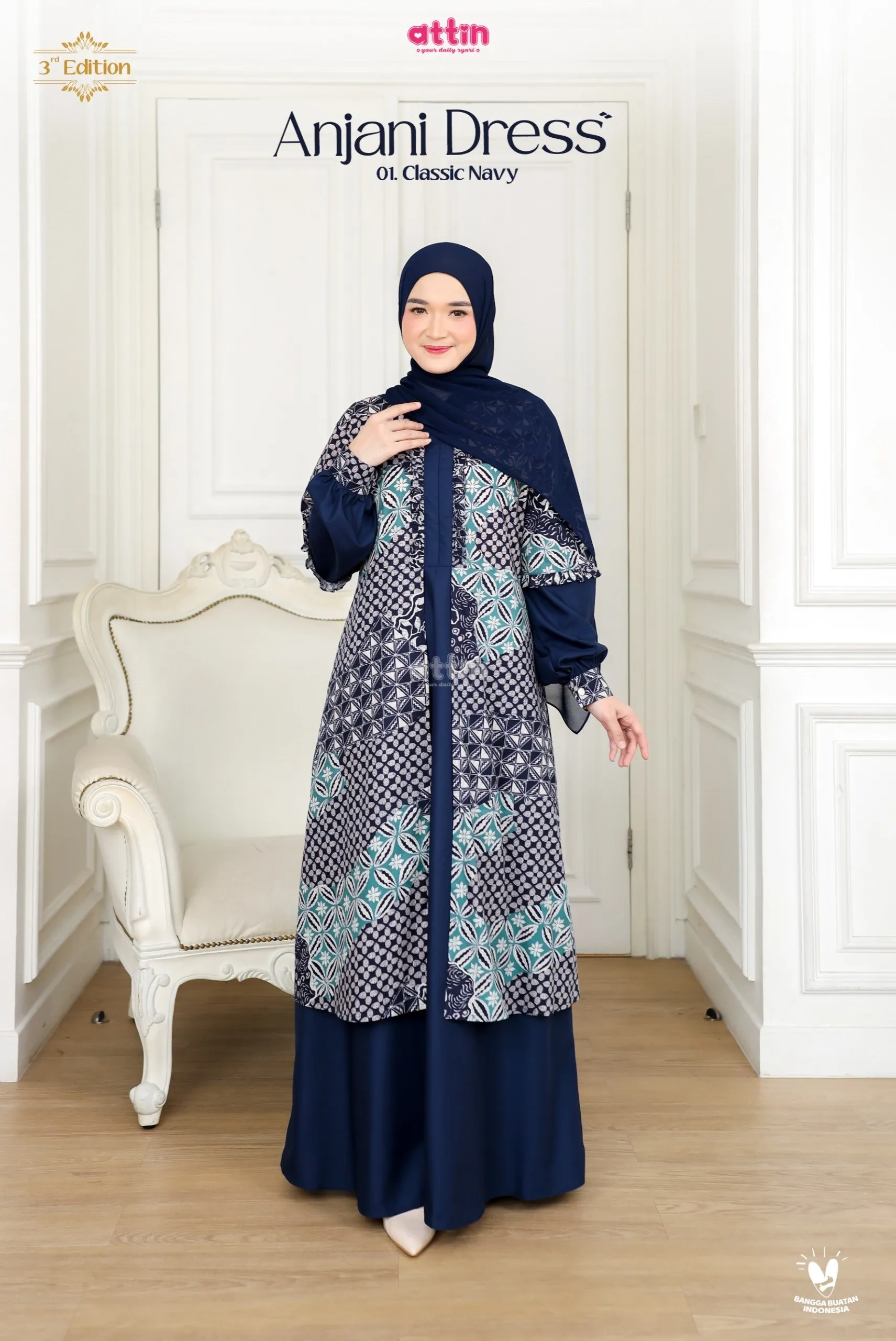 ARJUNA ANJANI 01 CLASIC NAVY thumb 48