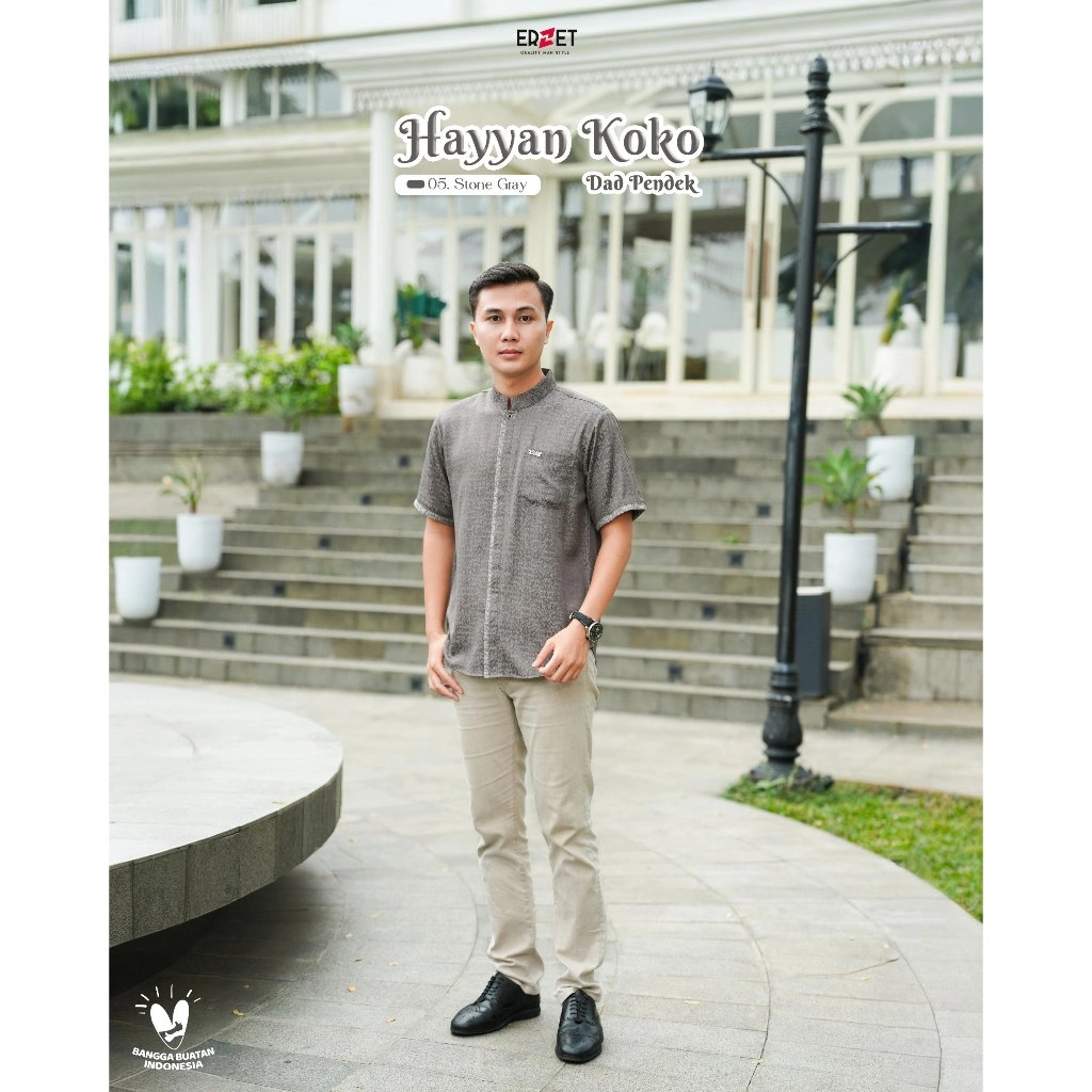 HAYYAN HANIYYA 05 STONE GREY thumb 8