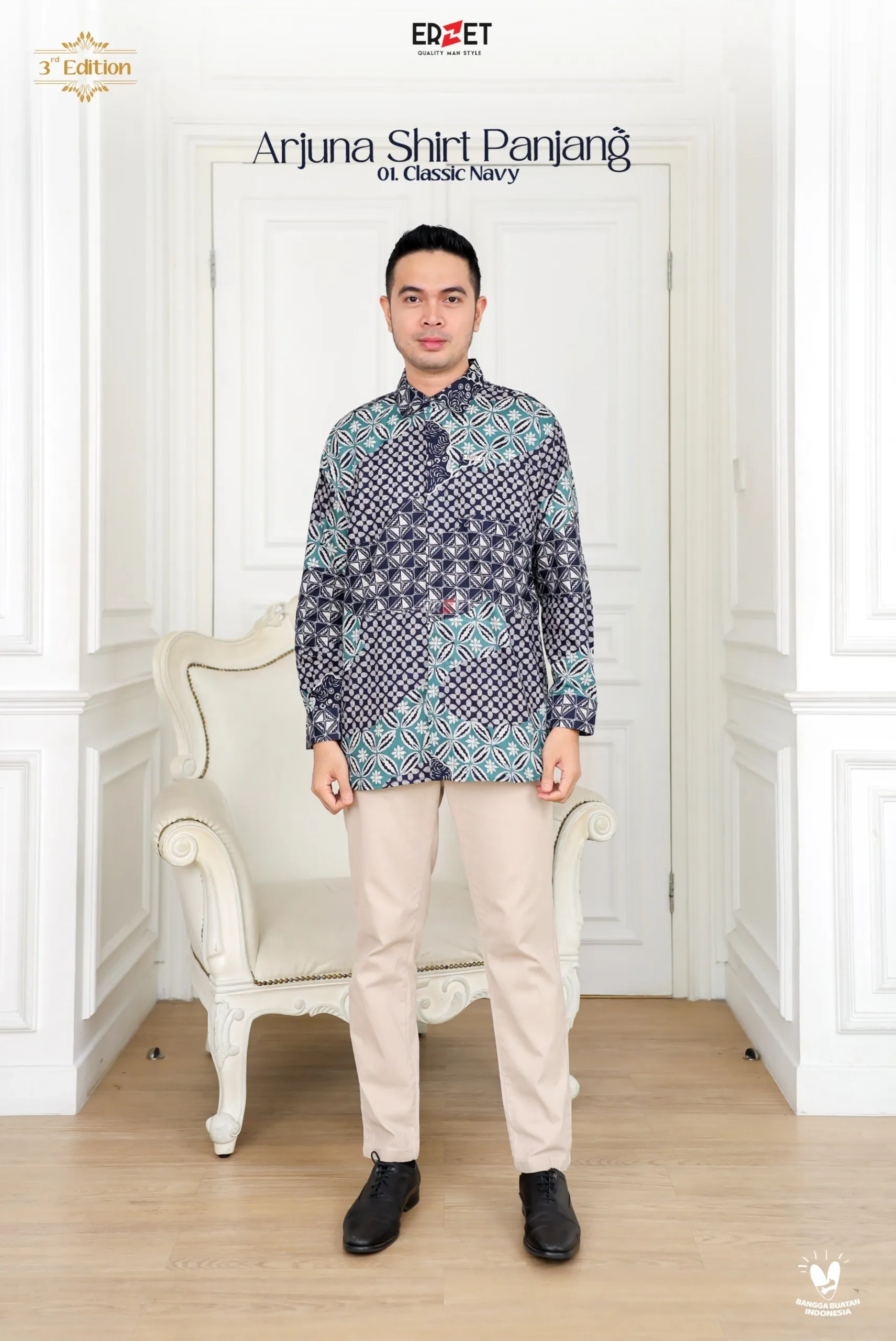ARJUNA ANJANI 01 CLASIC NAVY thumb 11