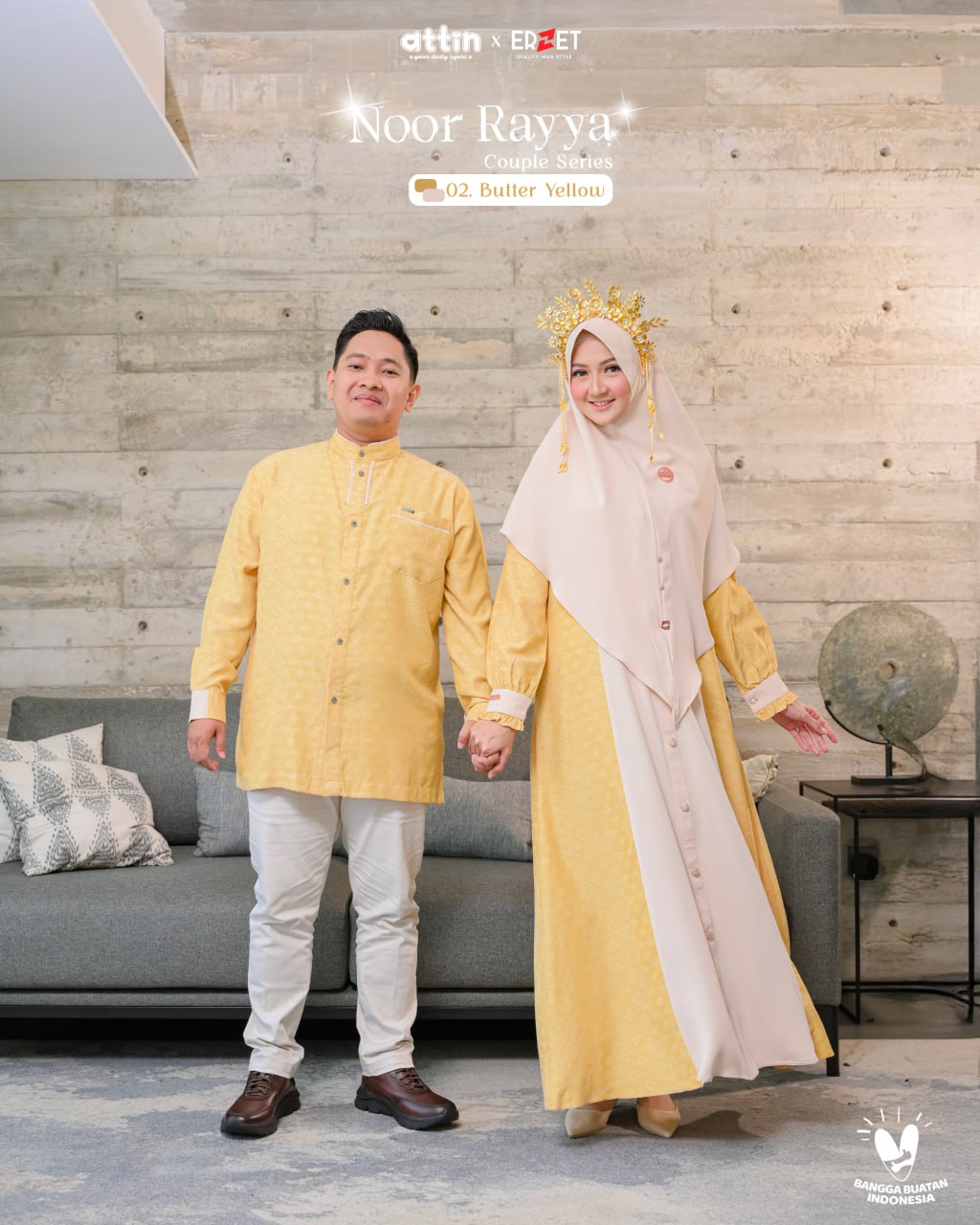 Attin - NOOR RAYYA 02 BUTTER YELLOW thumb 2