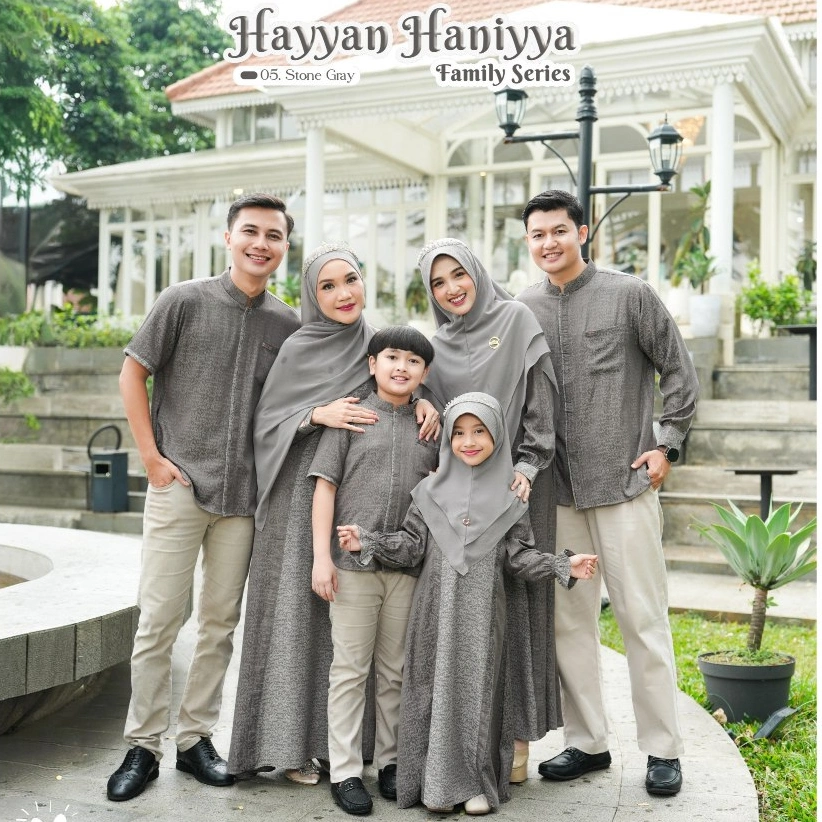HAYYAN HANIYYA 05 STONE GREY