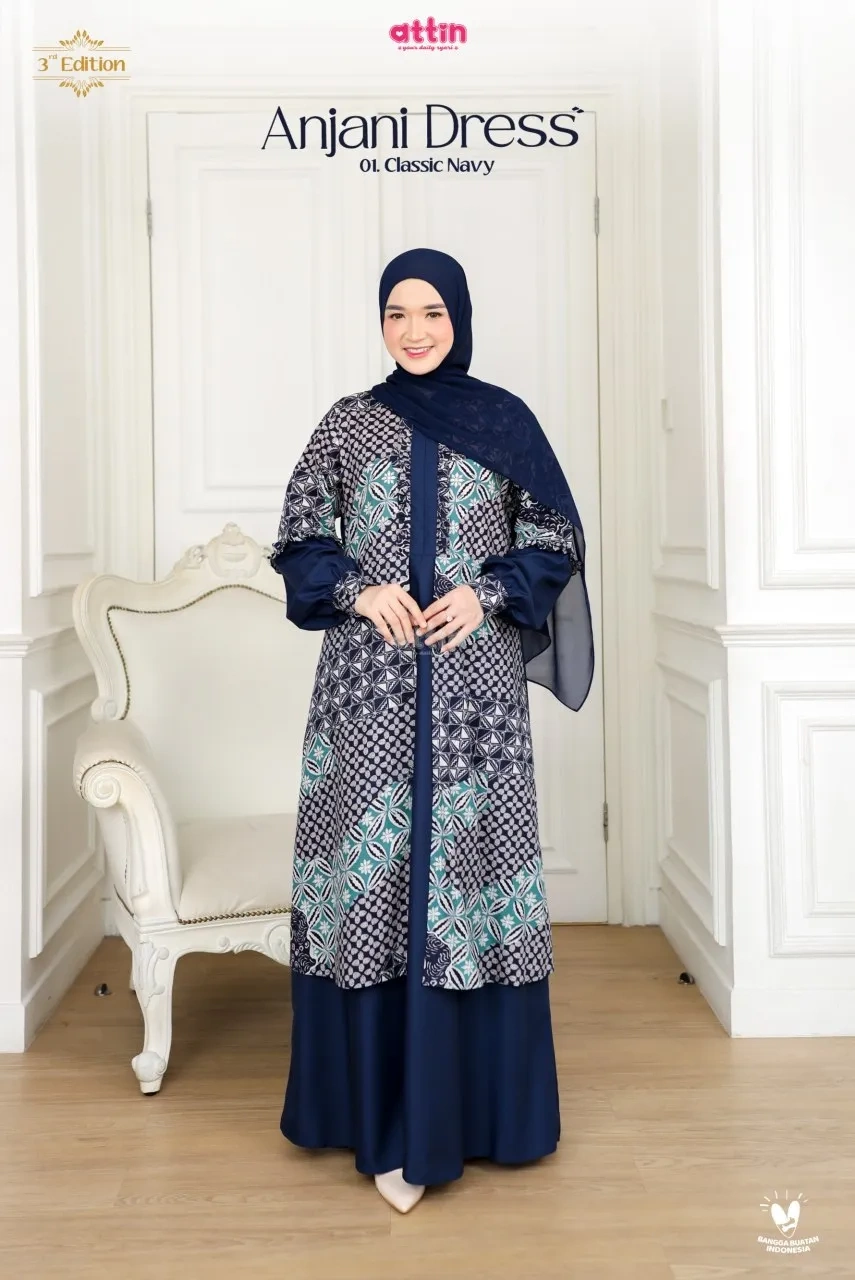 ARJUNA ANJANI 01 CLASIC NAVY thumb 2