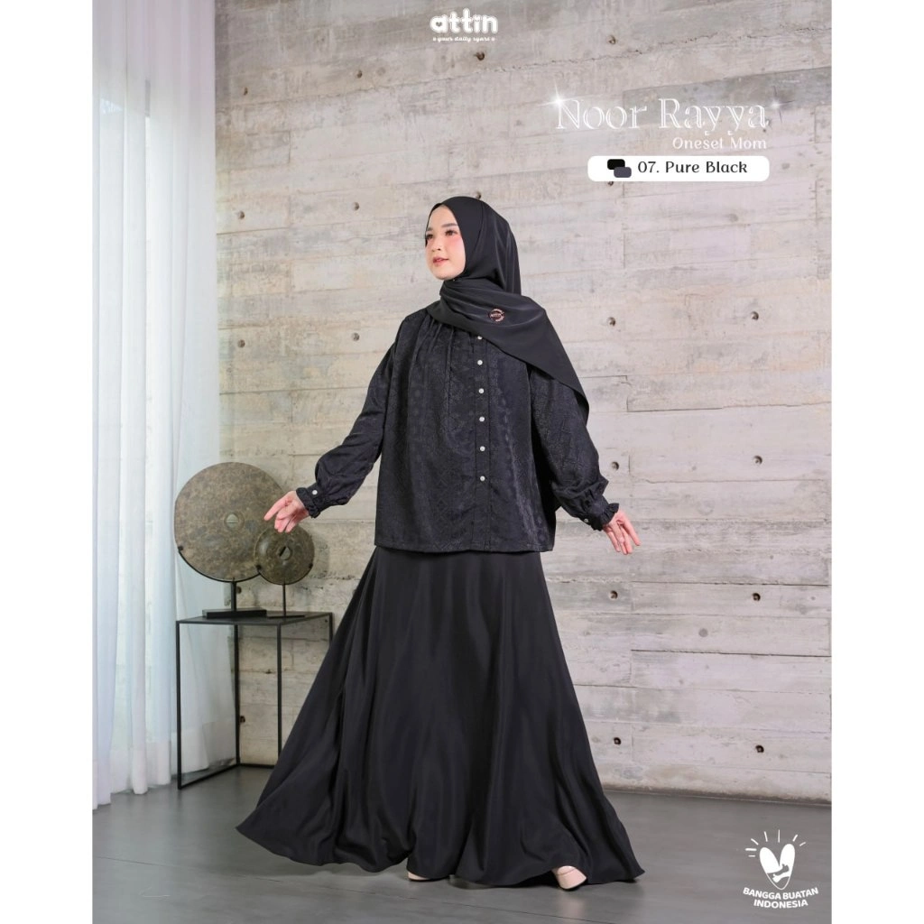 NOOR RAYYA 07 PURE BLACK thumb 22