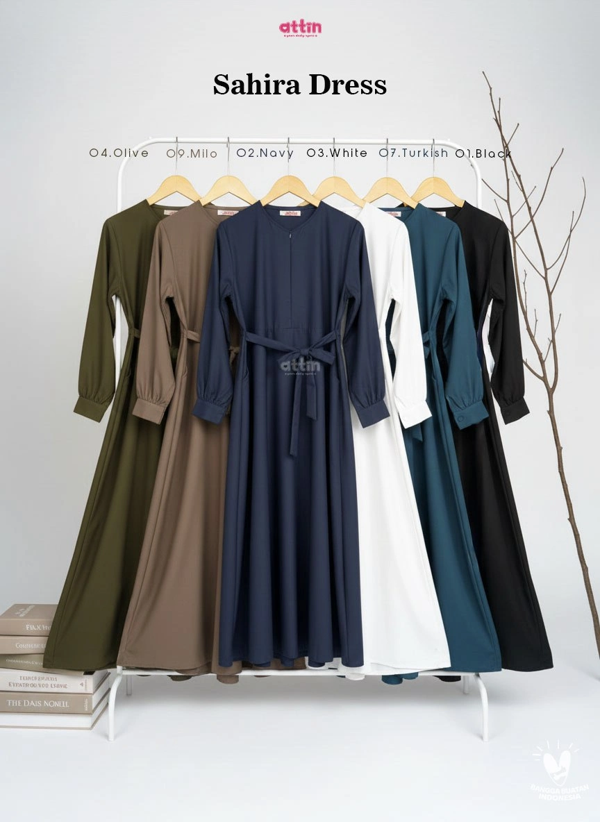 SAHIRA DRESS SISA BAHAN