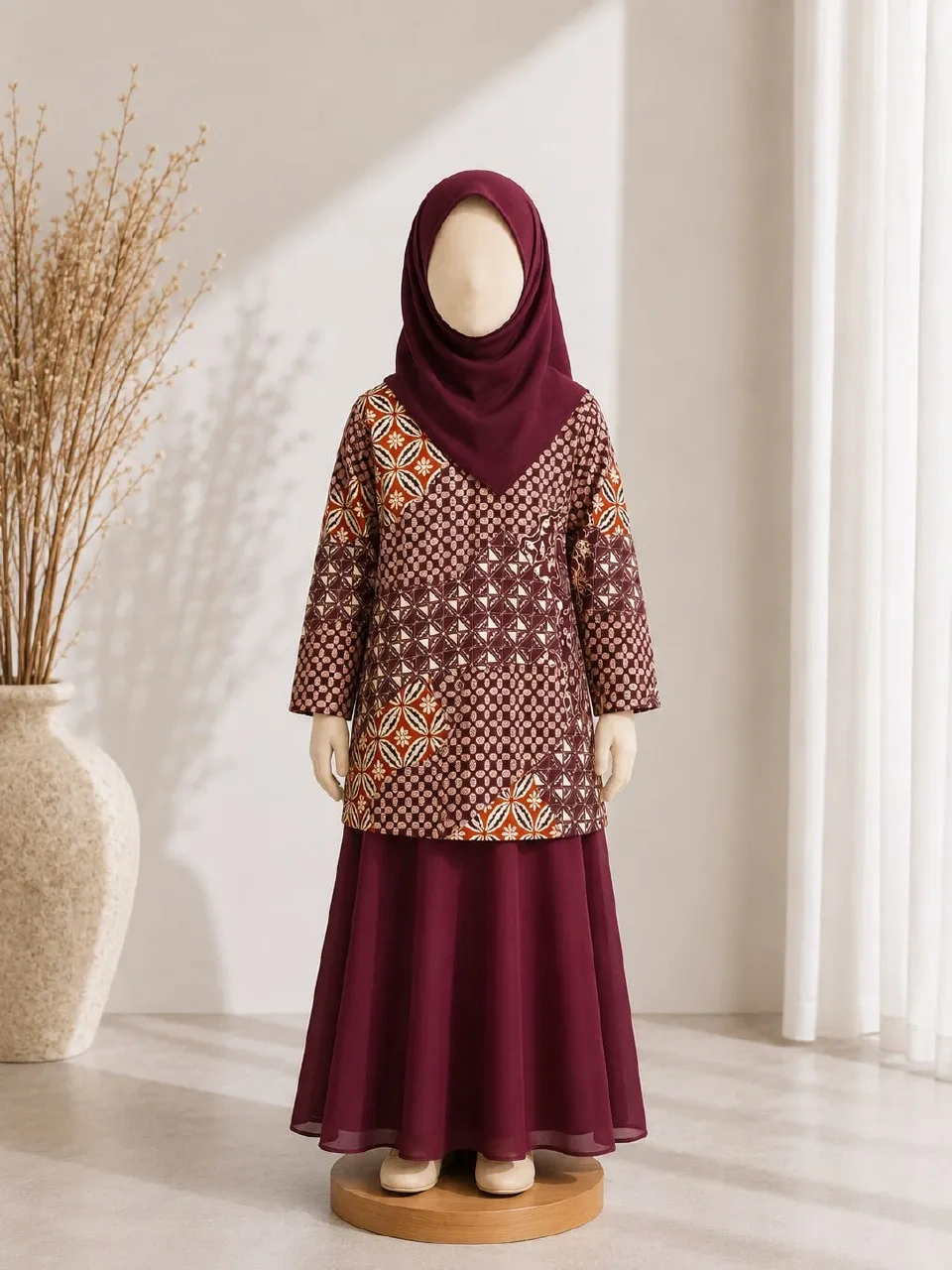 ARJUNA ANJANI 03 ROYAL BURGUNDY thumb 6