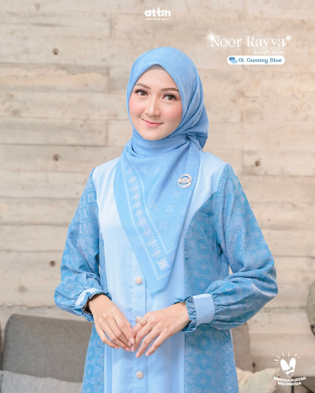 Noor Rayya Khimar Scraft dan Pashmina thumb 1