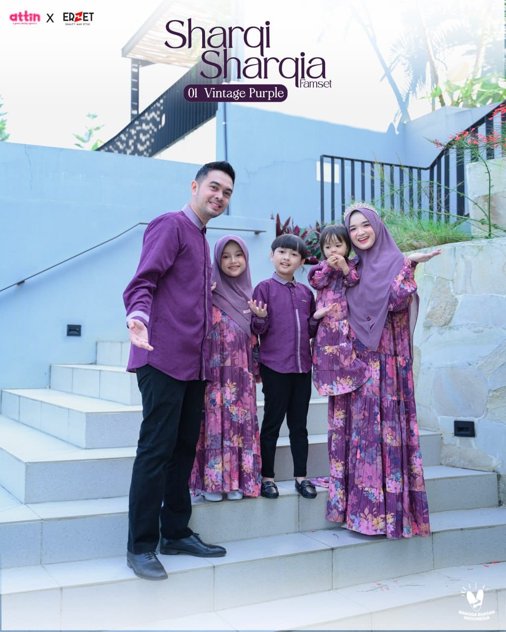 Attin - Sharqi & Sharqia 01 Vintage Purple