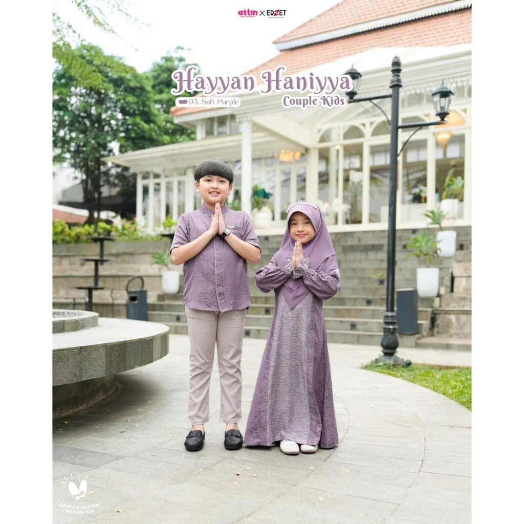 HAYYAN HANIYYA 03 SOFT PURPLE thumb 1