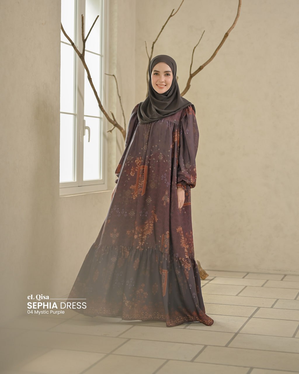 Lidia - SEPHIA DRESS