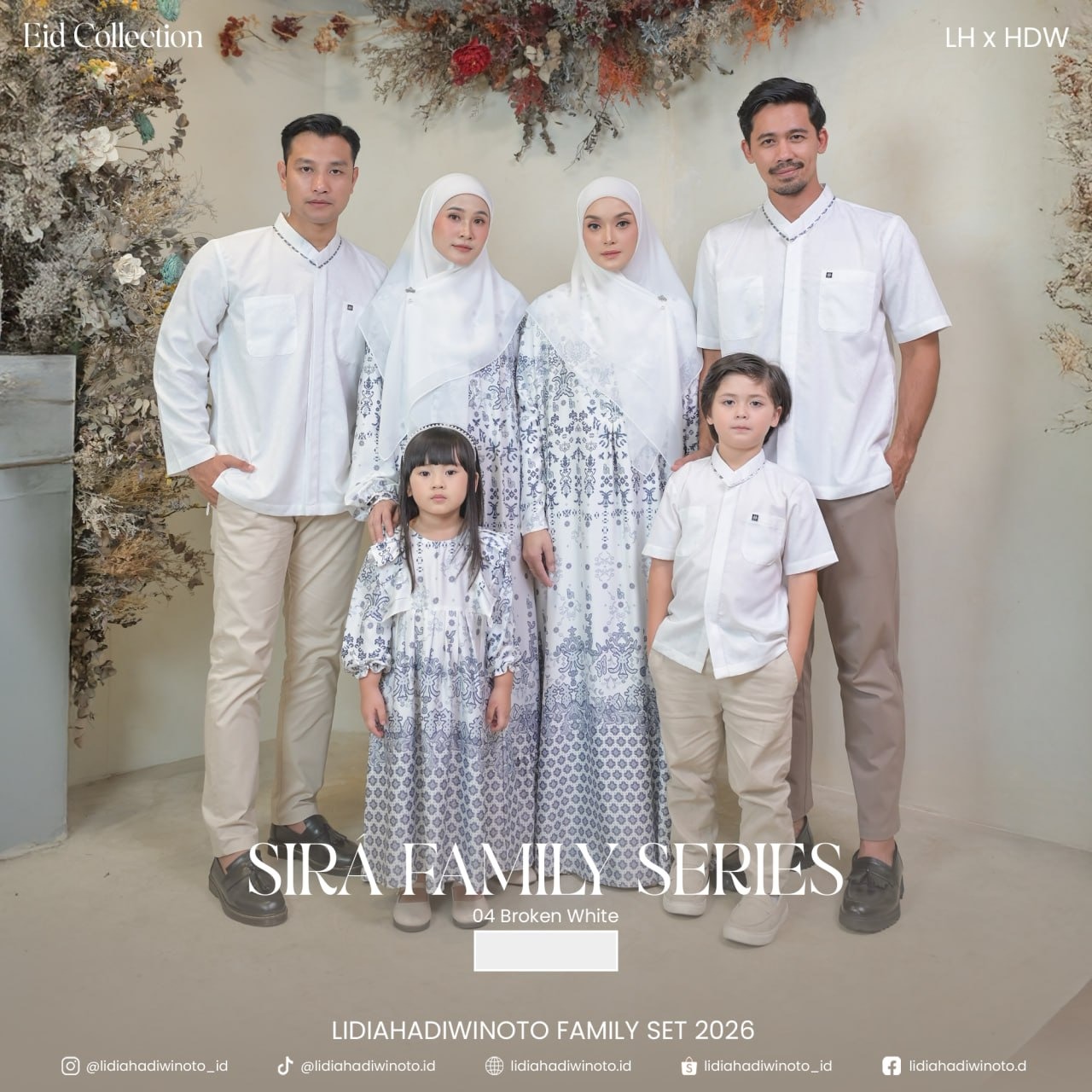 Lidia - Sira Family 04 Broken White (Sarimbit LH 2026)