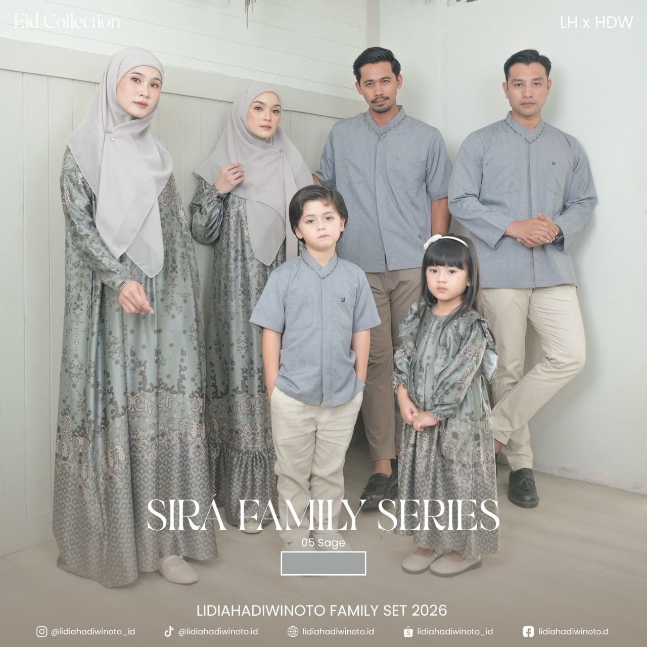 Lidia - Sira Family 05 Sage (Sarimbit LH 2026)