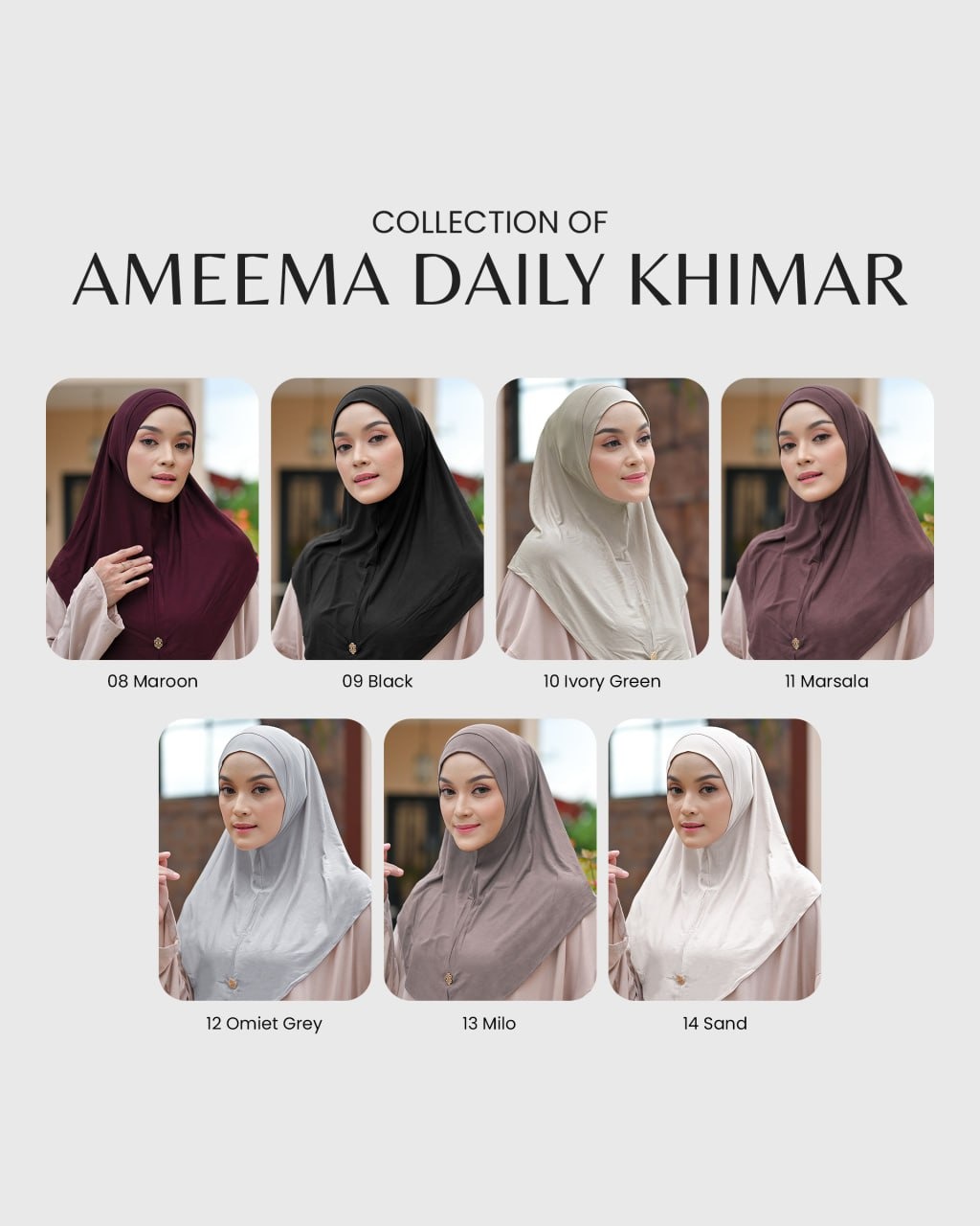 Lidia - AMEEMA DAILY KHIMAR thumb 2