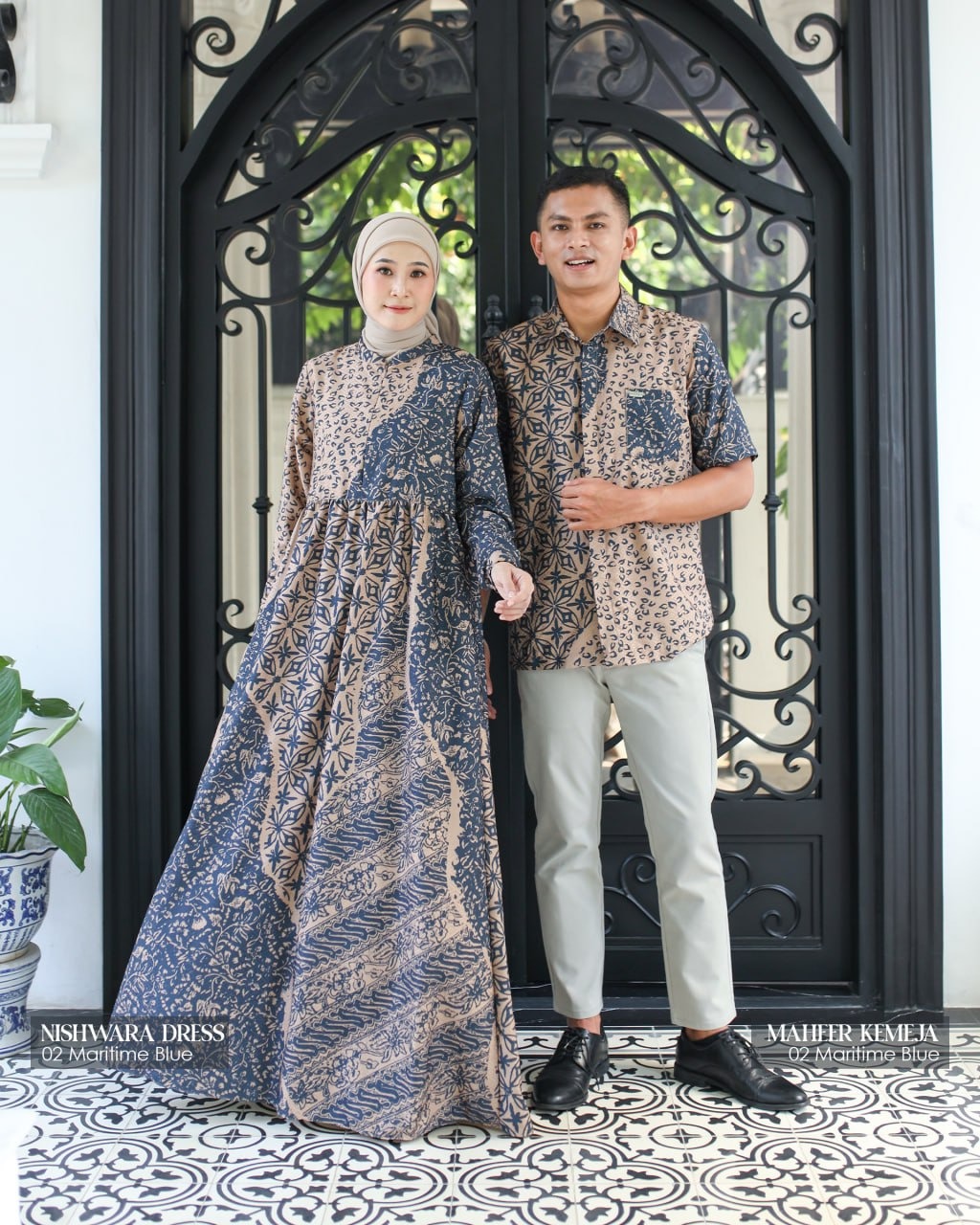 Lidia - Nishwara Dress & Maheer Kemeja Couple