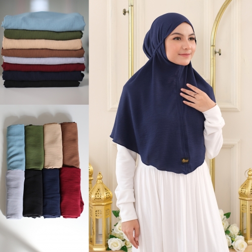 Michan - Khimar Michan - Bergo Crinkle Airflow L Michan - Michan.co.id