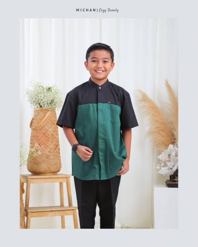 Michan - Koko Kidz - Cozy SON Emerald - Michan.co.id