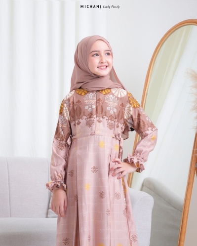 Michan - Gamis Kidz Michan - KID Lucky Dress Milo - Michan.co.id