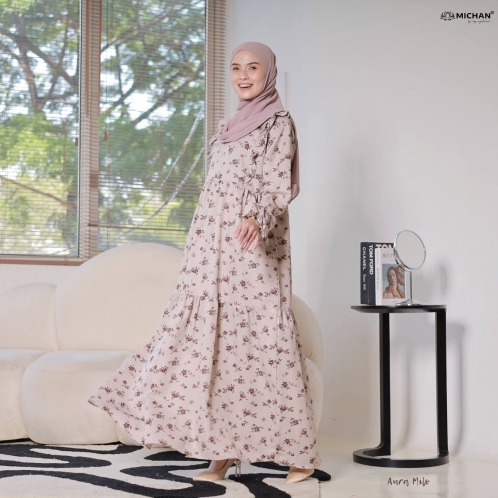 Michan - Gamis Dewasa - MOM Aura Milo - Michan.co.id