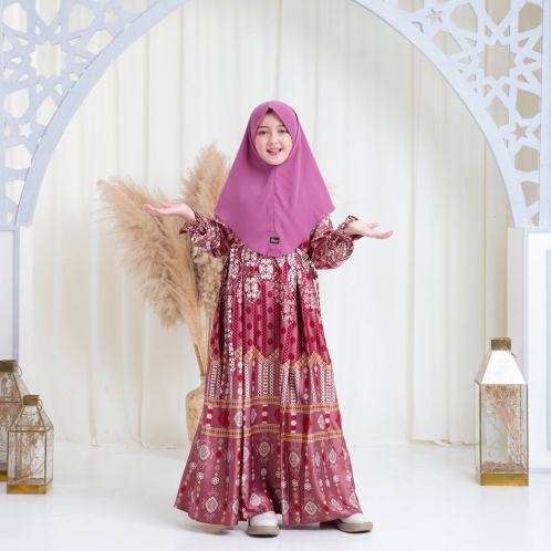 Michan - Gamis Kidz Michan - KID Hawa Raya RoseBerry - Michan.co.id