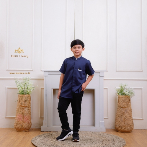 Michan - Koko Kidz - SON Fuku Navy (Navy Gelap) - Michan.co.id