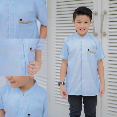 Michan - Koko Kidz - Happy SON MADINAH Blue - Michan.co.id