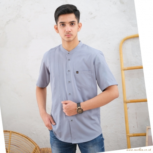 Michan - Koko Dewasa - Kemko Alif SLATE Grey - Michan.co.id
