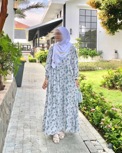 Michan - Gamis Dewasa - MICHAN Kezia Grey - Michan.co.id