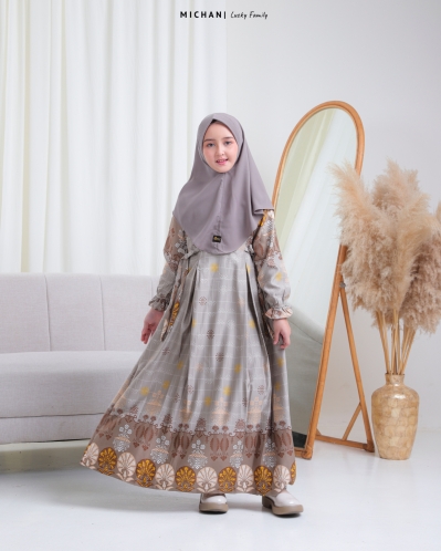 Michan - Gamis Kidz Michan - KID Lucky Frappucino - Michan.co.id