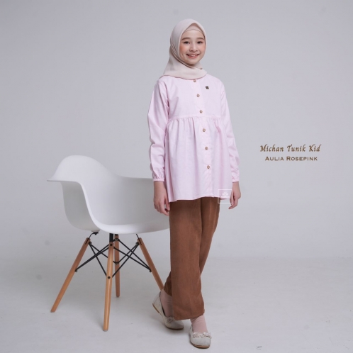 Michan - Gamis Kidz Michan - KID Aulia Rosepink - Michan.co.id