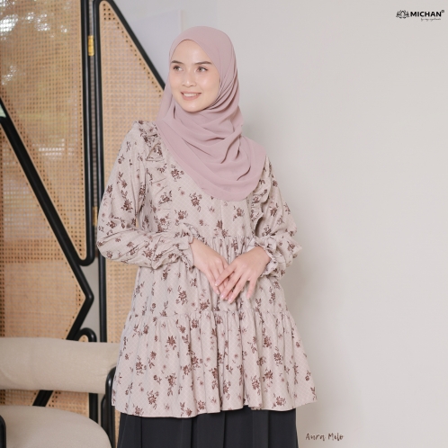 Michan - Atasan / Top - Tunik Aura Milo - Michan.co.id