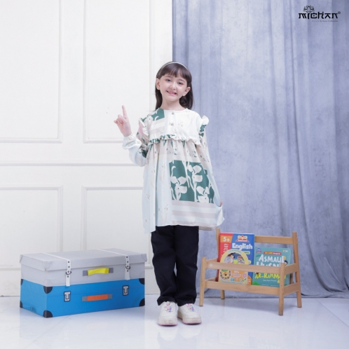 Michan - Gamis Kidz Michan - Tunik Caca KID Coksu - Michan.co.id