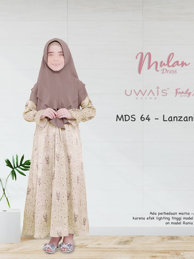 Uwais - Mulan Dress Anak