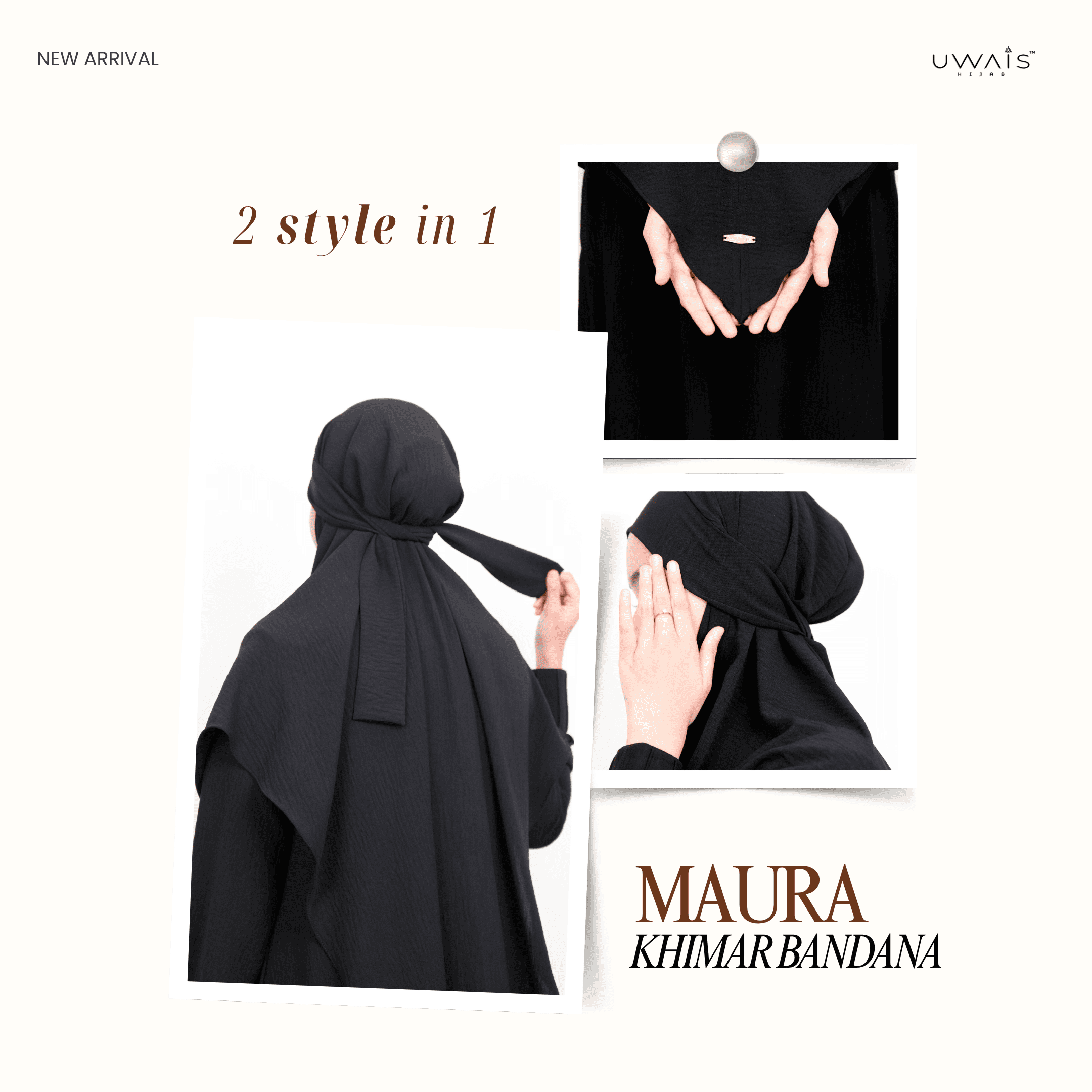 Uwais - MAURA KHIMAR BANDANA