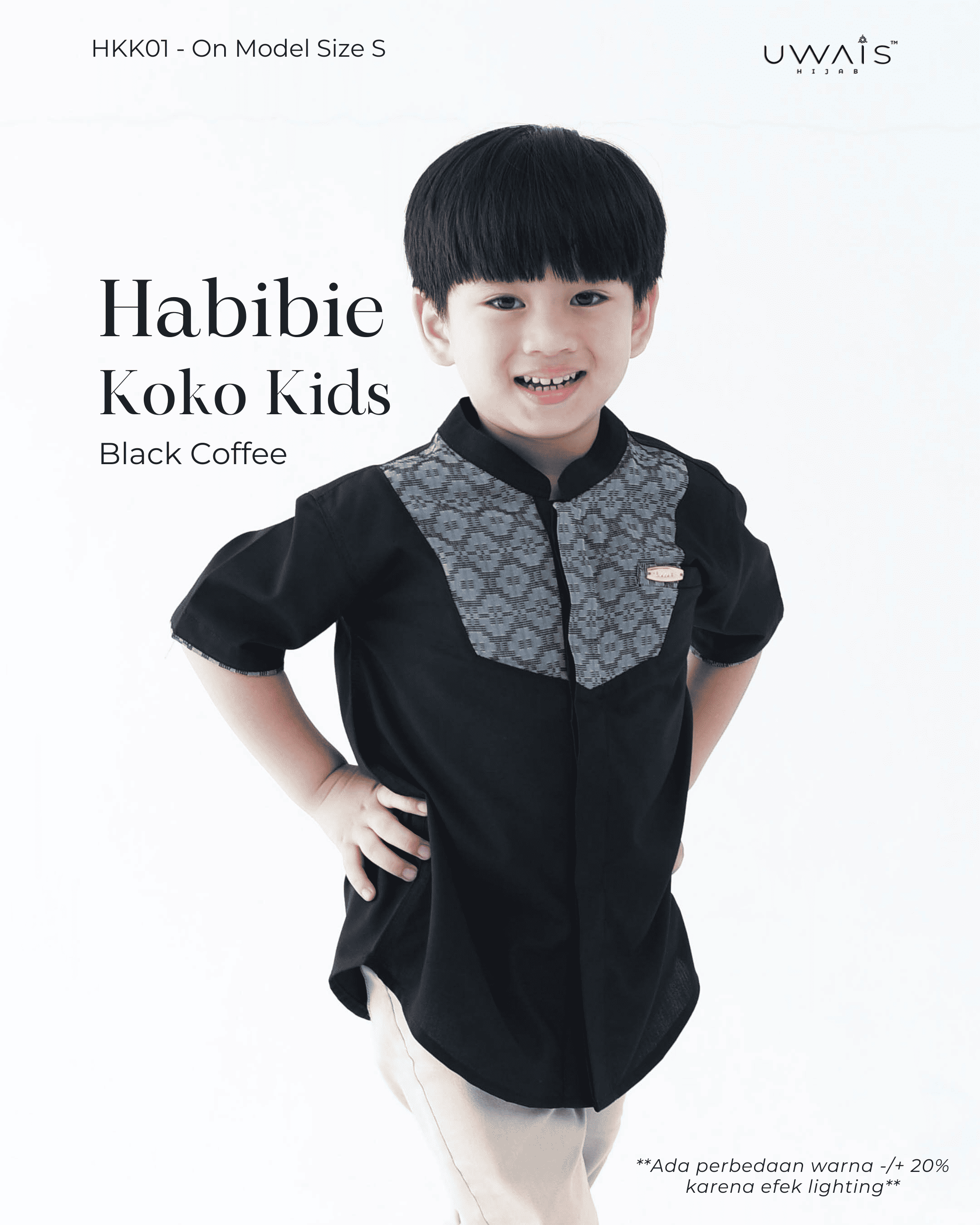 Uwais - HABIBIE KOKO KIDS (LENGAN PENDEK)