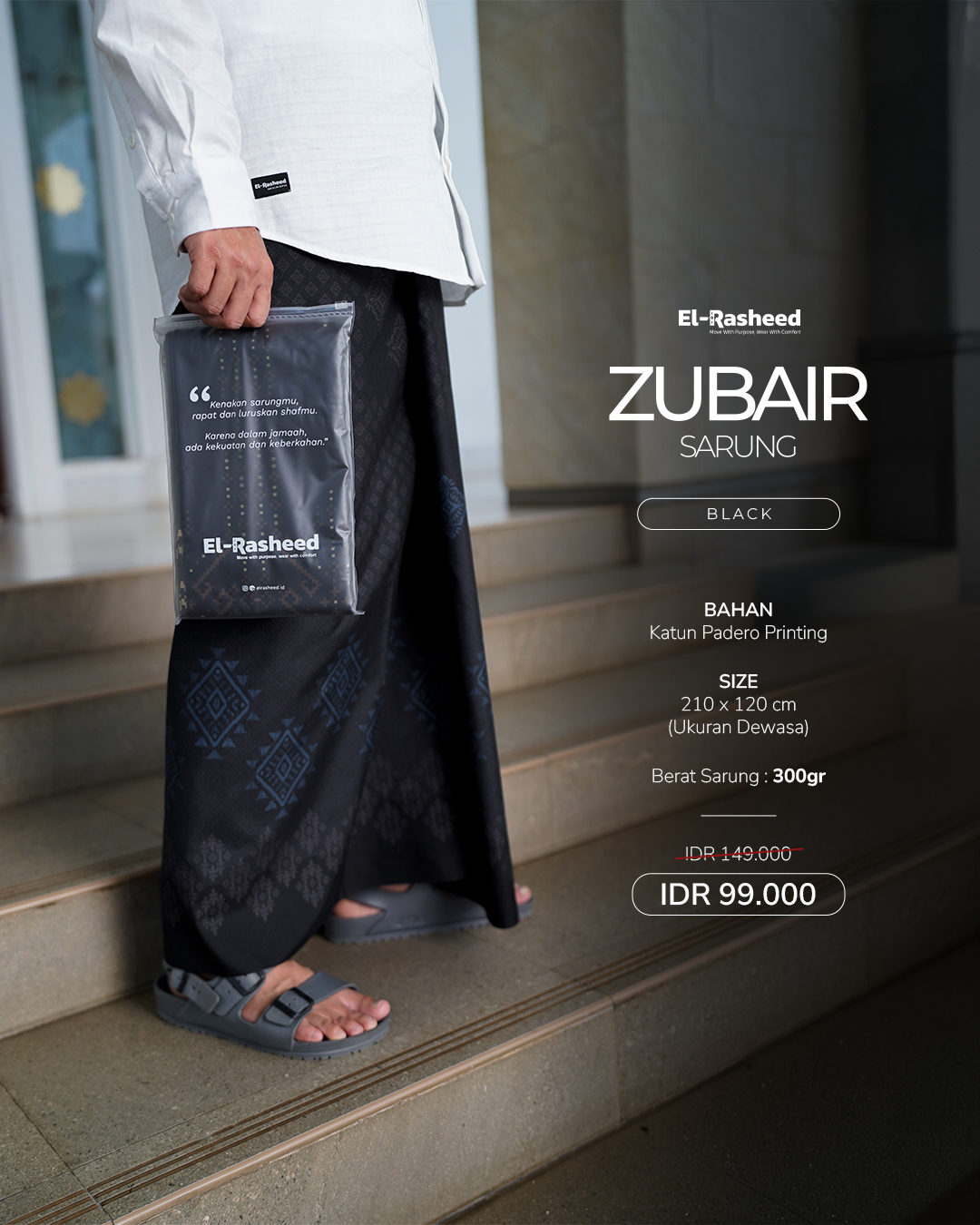 Yasmeera - SARUNG PRINTING ZUBAIR thumb 6