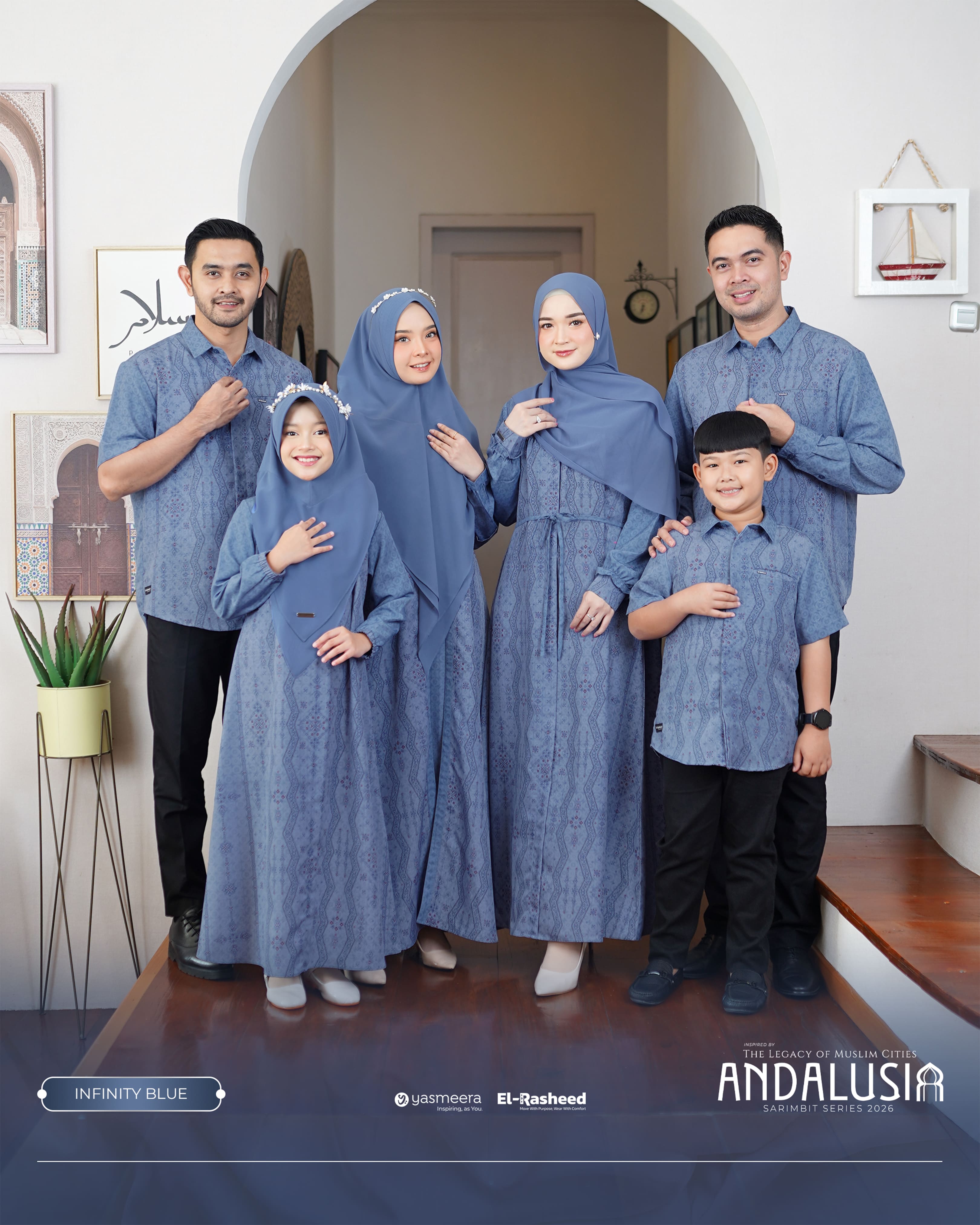 Yasmeera - ANDALUSIA SERIES - INFINITY BLUE thumb 19