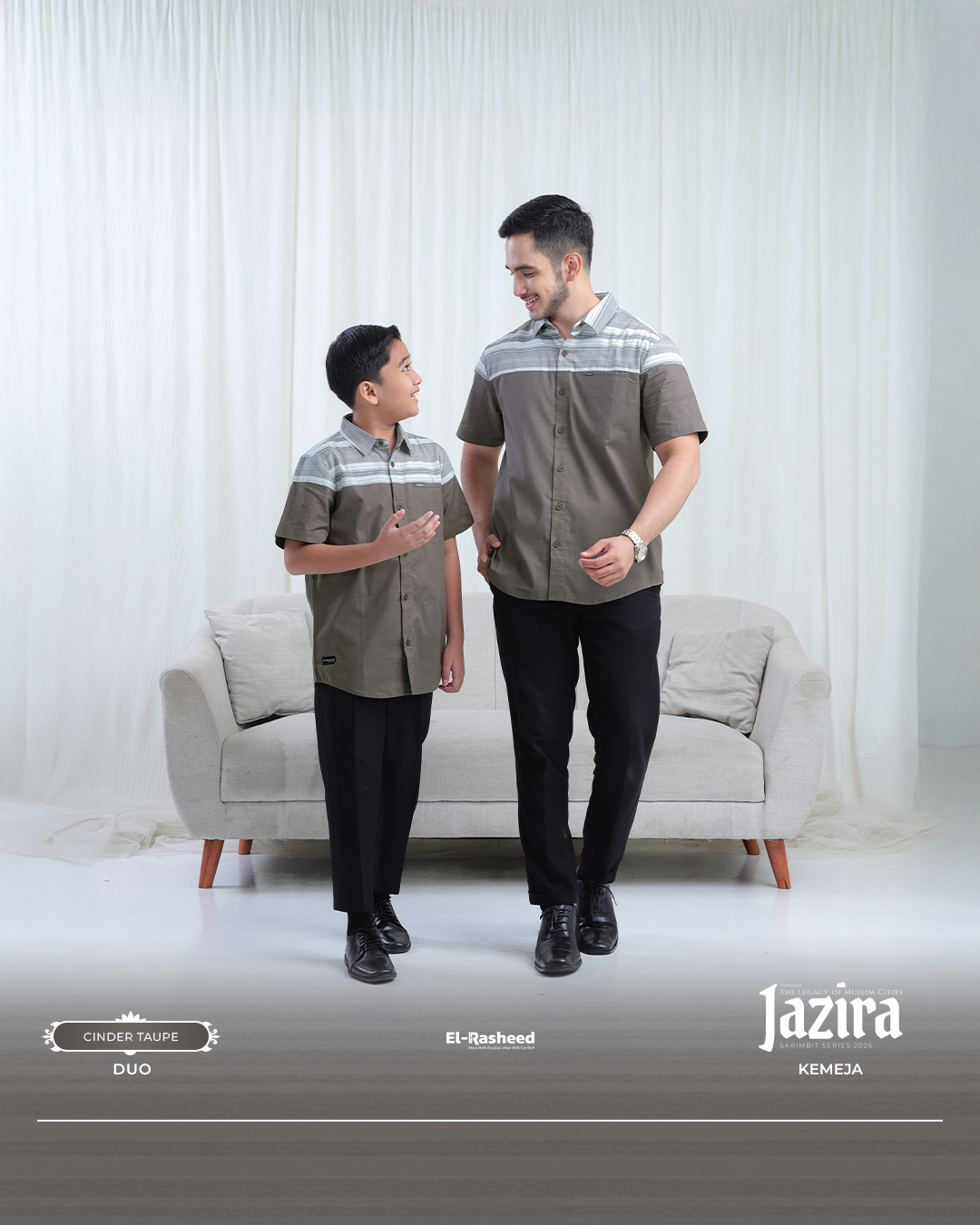 Yasmeera - JAZIRA SERIES - CINDER TAUPE thumb 6