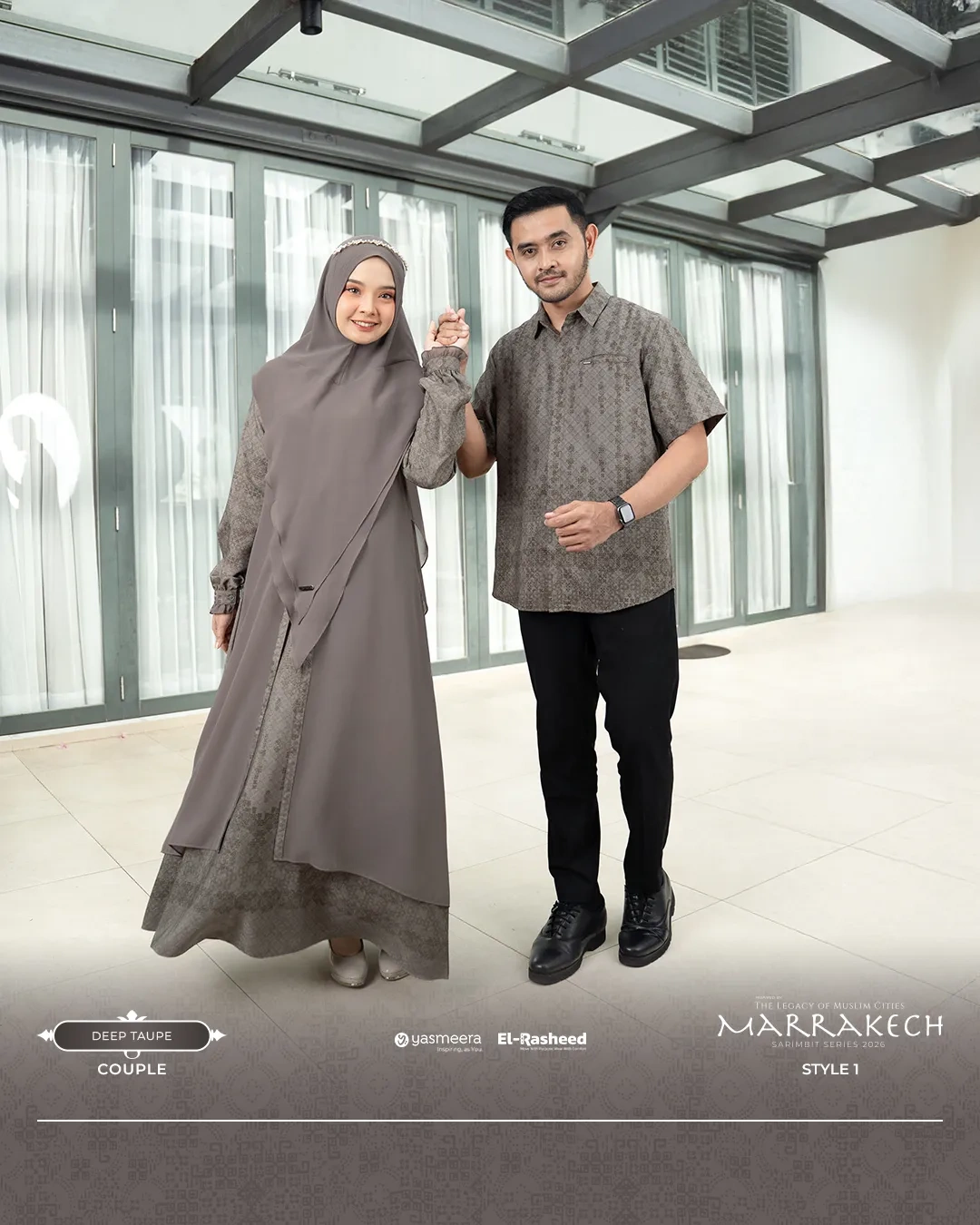 Yasmeera - MARRAKECH SERIES - DEEP TAUPE thumb 50