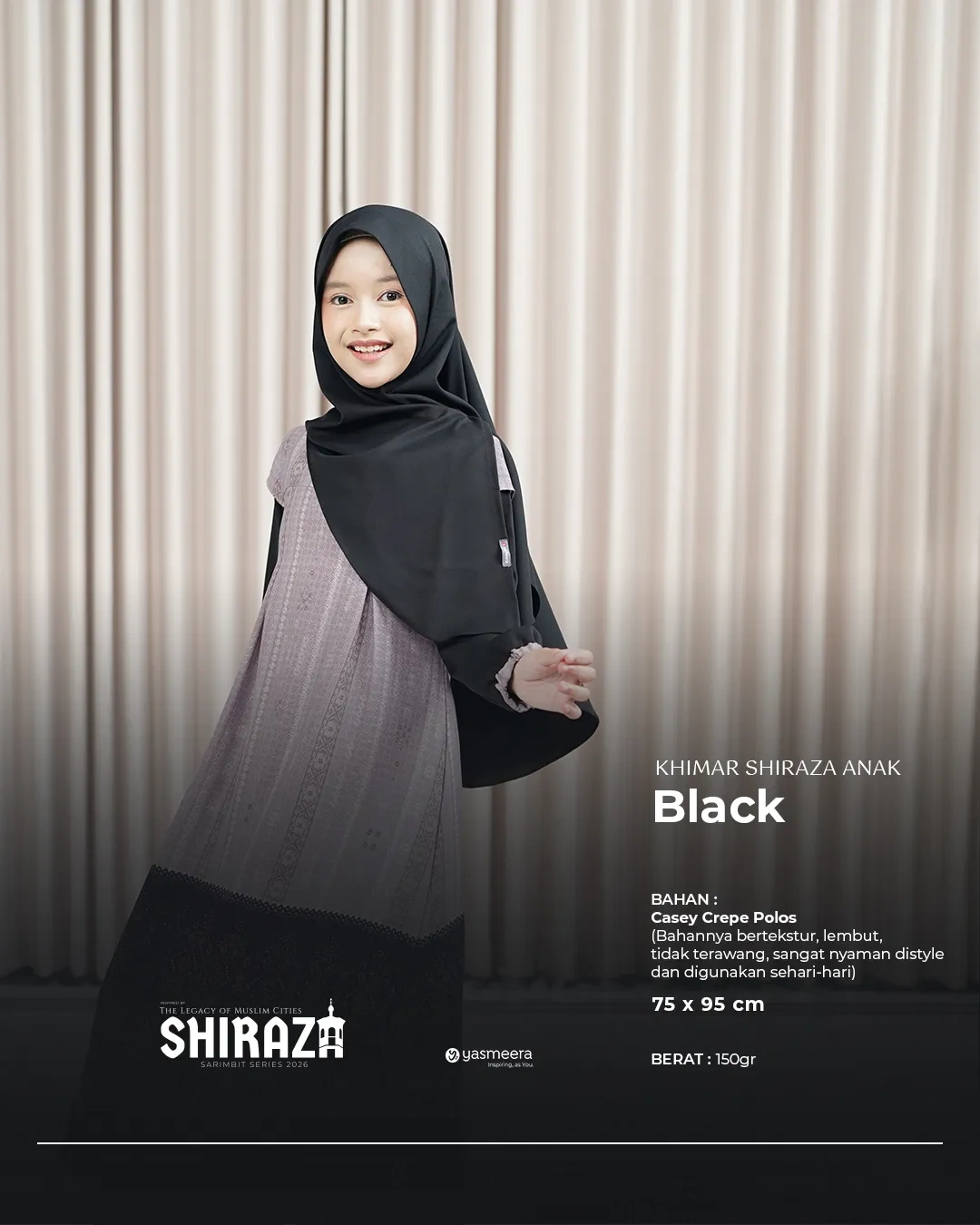 Yasmeera - KHIMAR SHIRAZA SARIMBIT 2026 thumb 1
