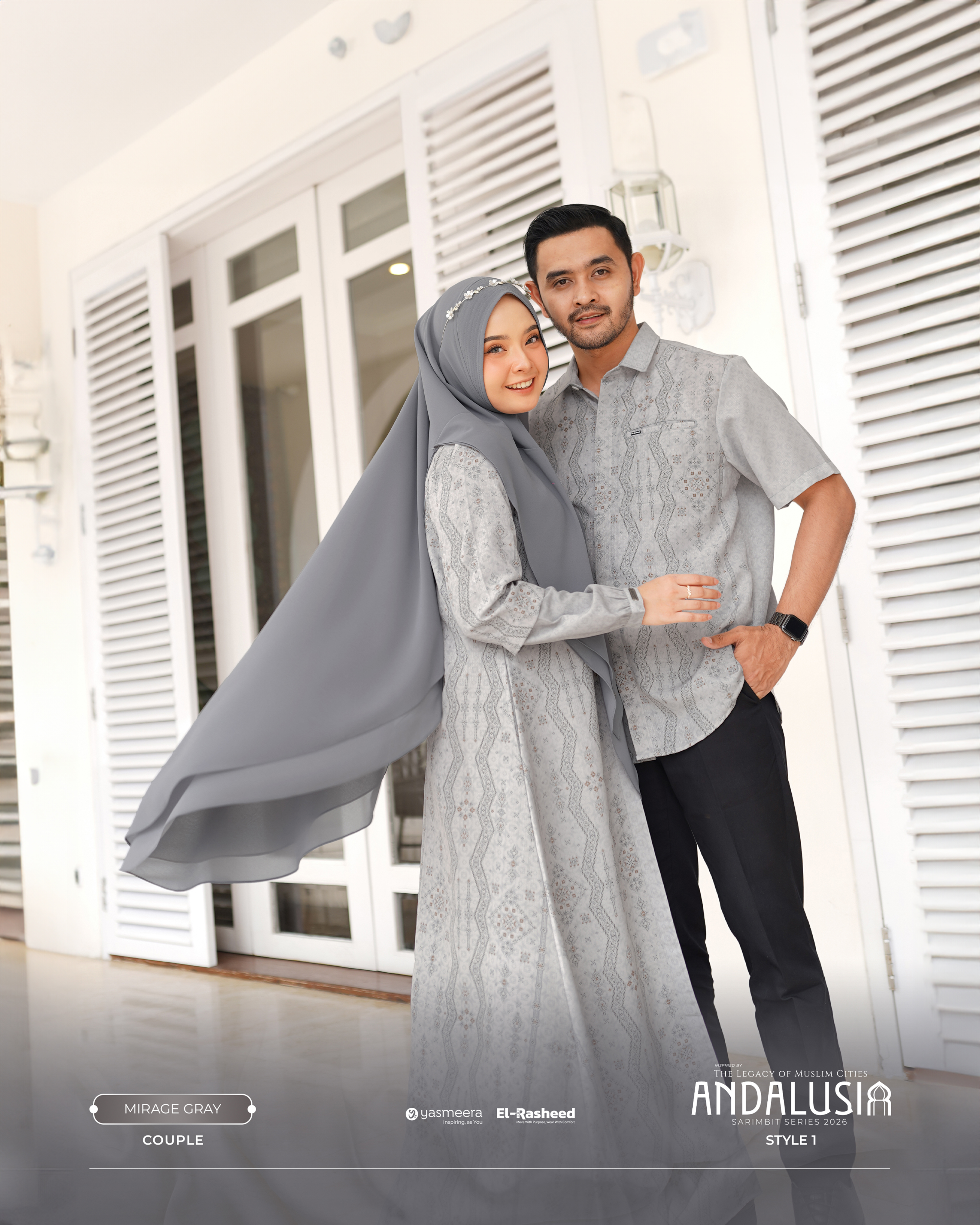 Yasmeera - ANDALUSIA SERIES - MIRAGE GRAY thumb 16