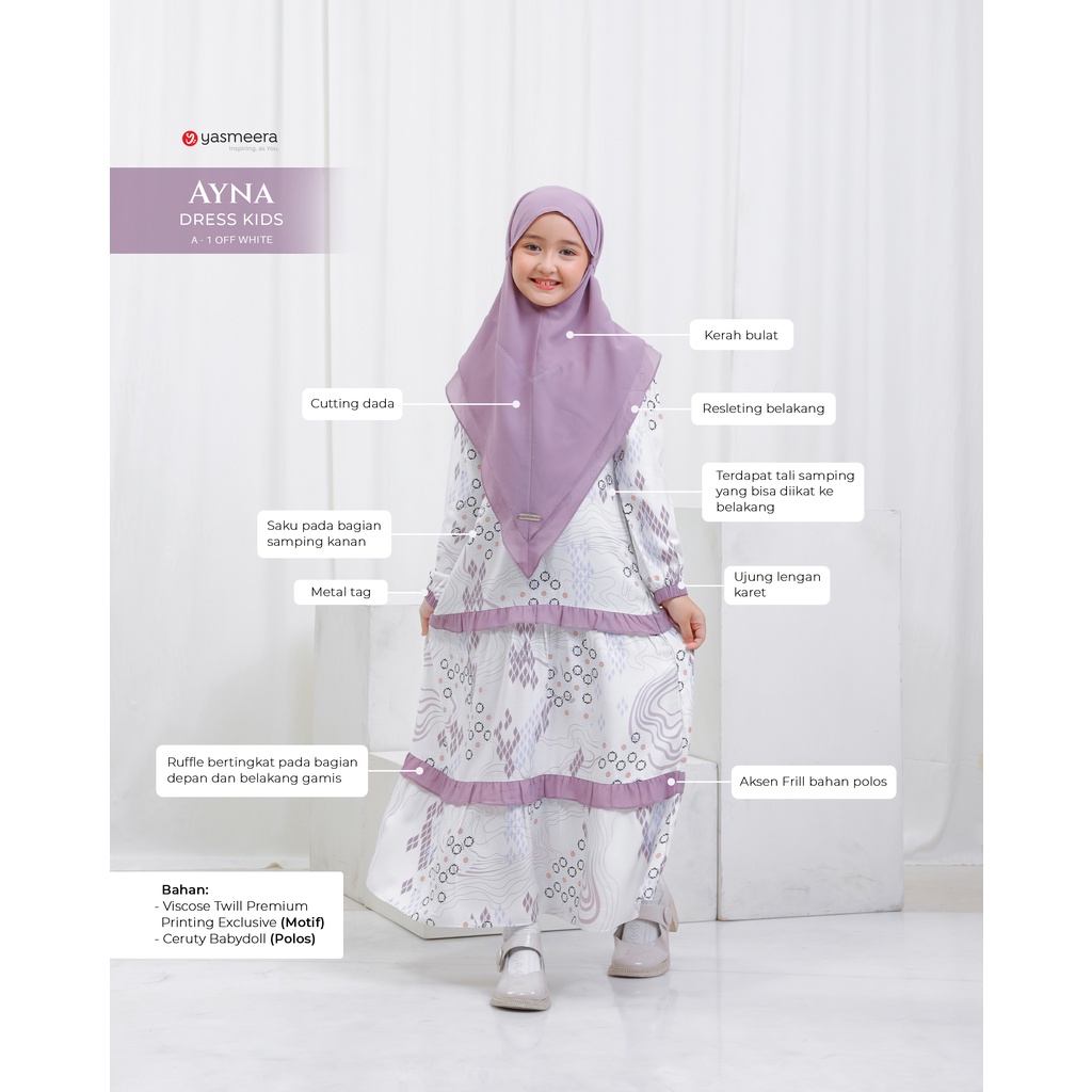 Yasmeera - AYNA DRESS KIDS thumb 30