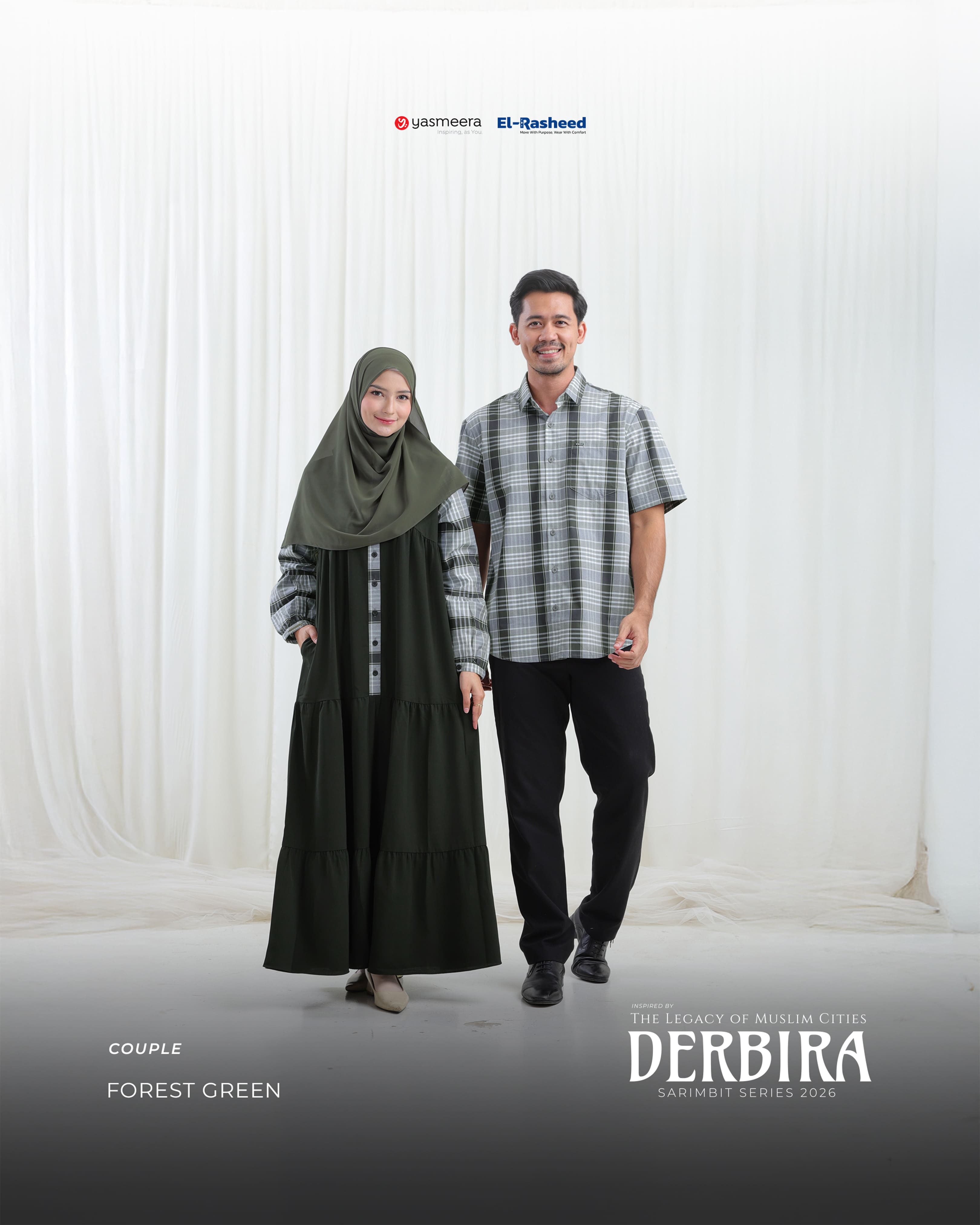 Yasmeera - DERBIRA SERIES - FOREST GREEN thumb 7