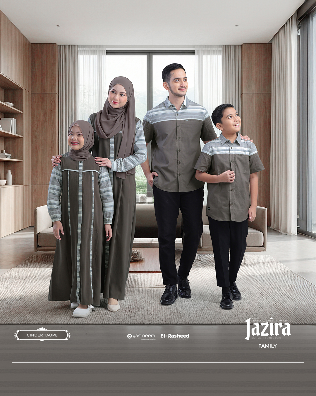 Yasmeera - JAZIRA SERIES - CINDER TAUPE thumb 9