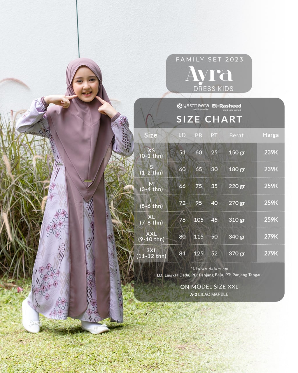 Yasmeera - GAMIS AYRA ANAK thumb 19